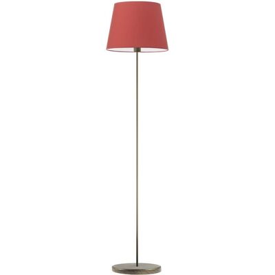 Lampa podłogowa LYSNE Vasto, 60 W, E27, czerwona/złota, 162,5x37 cm Lampa podłogowa LYSNE Vasto, 60 W, E27, czerwona/złota, 162,5x37 cm