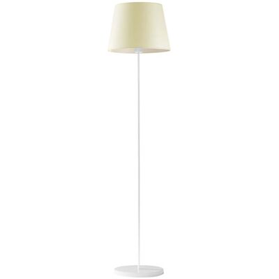Lampa podłogowa LYSNE Vasto, 60 W, E27, ecru/biała, 162,5x37 cm Lampa podłogowa LYSNE Vasto, 60 W, E27, ecru/biała, 162,5x37 cm