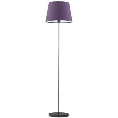 LYSNE - Vasto - Purpurowa/Czarna - Lampa podłogowa LYSNE - Vasto - Purpurowa/Czarna - Lampa podłogowa