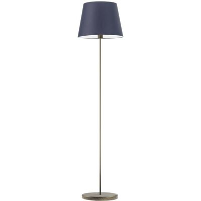 Lampa podłogowa LYSNE Vasto, 60 W, E27, granatowa/złota, 162,5x37 cm Lampa podłogowa LYSNE Vasto, 60 W, E27, granatowa/złota, 162,5x37 cm