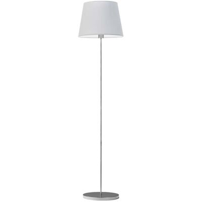 Lampa podłogowa LYSNE Vasto, 60 W, E27, jasnoszara/srebrna, 162,5x37 cm Lampa podłogowa LYSNE Vasto, 60 W, E27, jasnoszara/srebrna, 162,5x37 cm
