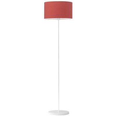 Lampa podłogowa LYSNE Werona, 60 W, E27, czerwona/biała, 156x40 cm Lampa podłogowa LYSNE Werona, 60 W, E27, czerwona/biała, 156x40 cm