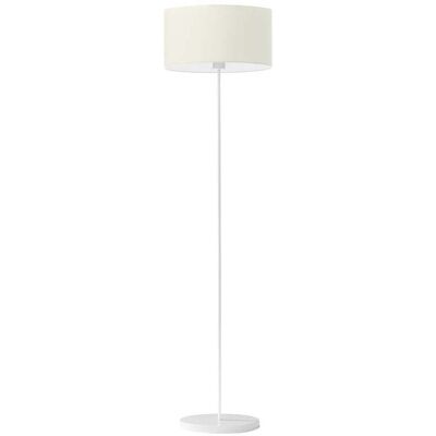 Lampa podłogowa LYSNE Werona, 60 W, E27, ecru/biała, 156x40 cm Lampa podłogowa LYSNE Werona, 60 W, E27, ecru/biała, 156x40 cm
