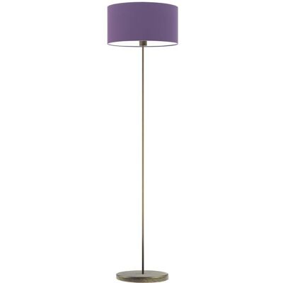 Lampa podłogowa LYSNE Werona, 60 W, E27, fioletowa/złota, 156x40 cm Lampa podłogowa LYSNE Werona, 60 W, E27, fioletowa/złota, 156x40 cm