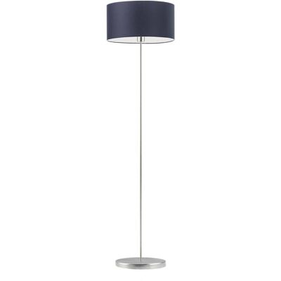 Lampa podłogowa LYSNE Werona, 60 W, E27, granatowa/stalowa, 156x40 cm Lampa podłogowa LYSNE Werona, 60 W, E27, granatowa/stalowa, 156x40 cm