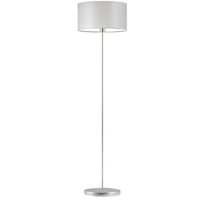 Lampa podłogowa LYSNE Werona, 60 W, E27, jasnoszara/stalowa, 156x40 cm Lampa podłogowa LYSNE Werona, 60 W, E27, jasnoszara/stalowa, 156x40 cm