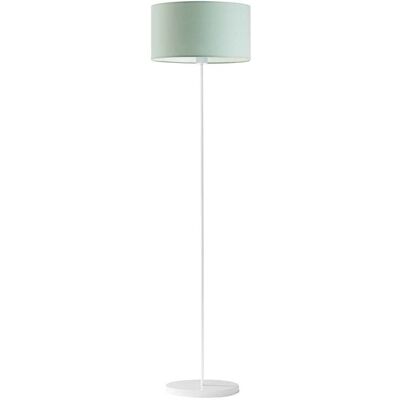 Lampa podłogowa LYSNE Werona, 60 W, E27, miętowa/biała, 156x40 cm Lampa podłogowa LYSNE Werona, 60 W, E27, miętowa/biała, 156x40 cm
