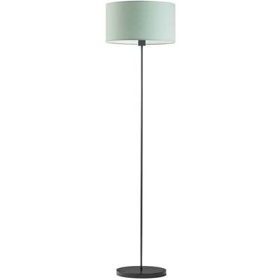Lampa podłogowa LYSNE Werona, 60 W, E27, miętowa/czarna, 156x40 cm Lampa podłogowa LYSNE Werona, 60 W, E27, miętowa/czarna, 156x40 cm