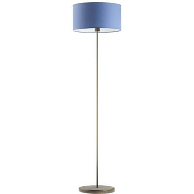 Lampa podłogowa LYSNE Werona, 60 W, E27, niebieska/złota, 156x40 cm Lampa podłogowa LYSNE Werona, 60 W, E27, niebieska/złota, 156x40 cm