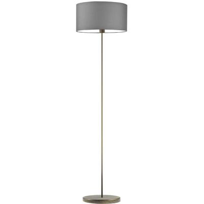 Lampa podłogowa LYSNE Werona, 60 W, E27, stalowa/złota, 156x40 cm Lampa podłogowa LYSNE Werona, 60 W, E27, stalowa/złota, 156x40 cm