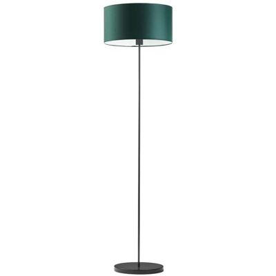 Lampa podłogowa LYSNE Werona, 60 W, E27, zieleń butelkowa/czarna, 156x40 cm Lampa podłogowa LYSNE Werona, 60 W, E27, zieleń butelkowa/czarna, 156x40 cm