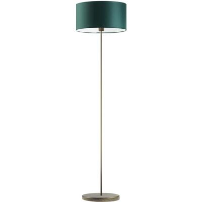 Lampa podłogowa LYSNE Werona, 60 W, E27, zieleń butelkowa/złota, 156x40 cm Lampa podłogowa LYSNE Werona, 60 W, E27, zieleń butelkowa/złota, 156x40 cm