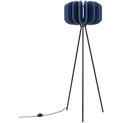 Lampa podłogowa MULA 45 granatowa niereguralny rozproszone światło, włącznik SL.1865 Sollux Lighting Lampa podłogowa MULA 45 granatowa niereguralny rozproszone światło, włącznik SL.1865 Sollux Lighting