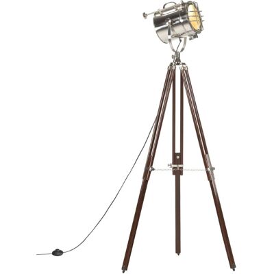 VMP Lampa podłogowa na trójnogu, lite drewno mango, 180 cm VMP Lampa podłogowa na trójnogu, lite drewno mango, 180 cm