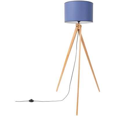 Lampa podłogowa NATT granat tuba rozproszone światło, włącznik SL.1906 Sollux Lighting Lampa podłogowa NATT granat tuba rozproszone światło, włącznik SL.1906 Sollux Lighting