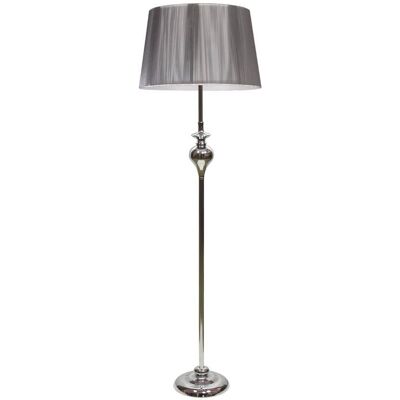 Candellux GILLENIA Srebrny Klasyczny Lampa Podłogowa - Lampa podłogowa Candellux GILLENIA Srebrny Klasyczny Lampa Podłogowa - Lampa podłogowa