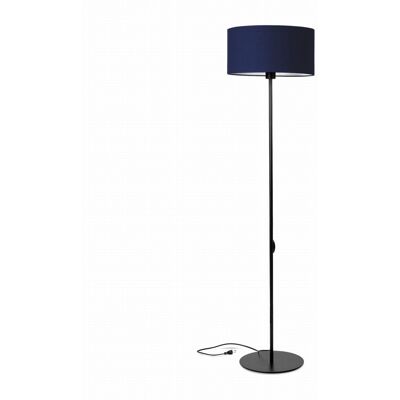 Tornado Lampa podłogowa stojąca do salonu z abażurem granatowym industrialna loft Tornado Lampa podłogowa stojąca do salonu z abażurem granatowym industrialna loft