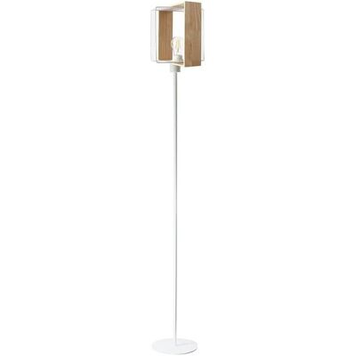 Inny producent Lampa Podłogowa Stojąca Nowoczesna Drewniana Metalowa E27 160 cm Inny producent Lampa Podłogowa Stojąca Nowoczesna Drewniana Metalowa E27 160 cm