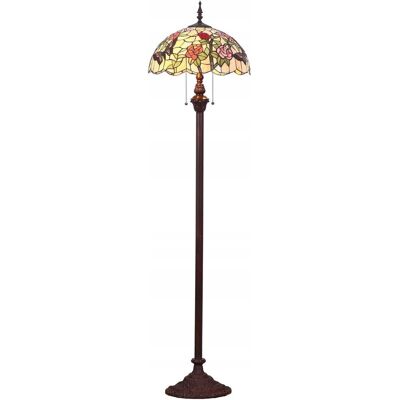 Inny producent Lampa podłogowa Tiffany Bieye z motylem, ręcznie robiony witraż 165cm Inny producent Lampa podłogowa Tiffany Bieye z motylem, ręcznie robiony witraż 165cm
