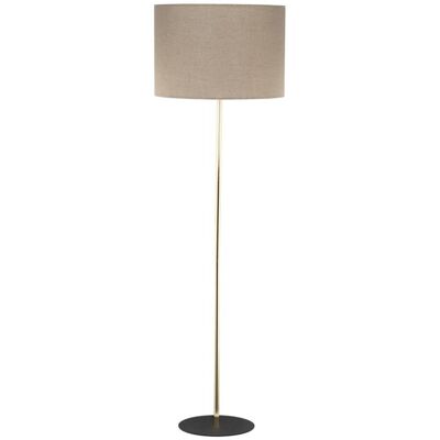 Lampa podłogowa Umberto od TK Lighting z kloszem złota - Lampa podłogowa Lampa podłogowa Umberto od TK Lighting z kloszem złota - Lampa podłogowa