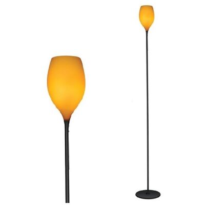 Lampa podłogwa AZZARDO Izza, 1x40 W, E14, pomarańczowa, 165x13 cm Lampa podłogwa AZZARDO Izza, 1x40 W, E14, pomarańczowa, 165x13 cm