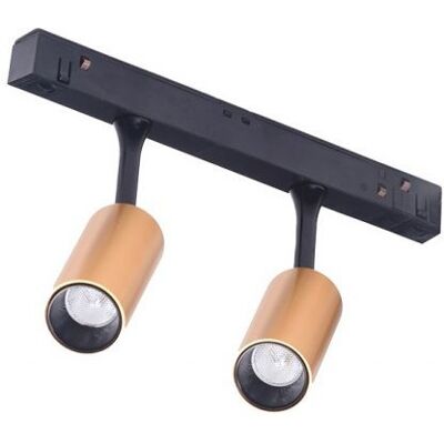 Lampa Reflektor Spot Szynowy Led 2X3W Nikki 2 Track Magnetic Az4594 Azzardo Lampa Reflektor Spot Szynowy Led 2X3W Nikki 2 Track Magnetic Az4594 Azzardo