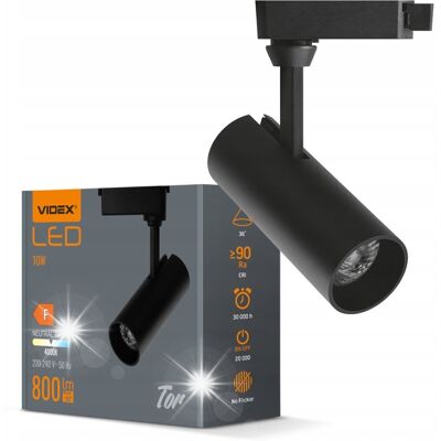 Lampa regulowana oprawa szynowa punktowa VIDEX ALU Lampa regulowana oprawa szynowa punktowa VIDEX ALU