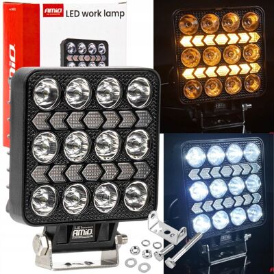 Amio Lampa Robocza Halogen Led Naświetlacz Reflektor Pozycyjne Awl75 36w 12v 24v Amio Lampa Robocza Halogen Led Naświetlacz Reflektor Pozycyjne Awl75 36w 12v 24v