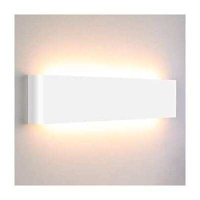 Inny producent LAMPA ŚCIENNA KINKIET CIEPŁA BIEL 18W 40 CM NOWOCZESNA LAMPA LED Inny producent LAMPA ŚCIENNA KINKIET CIEPŁA BIEL 18W 40 CM NOWOCZESNA LAMPA LED