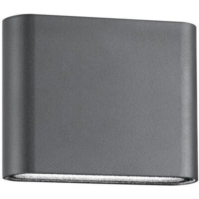 NOVA LUCE Soho Zewnętrzna Lampa Ścienna - IP54 LED Aluminium NOVA LUCE Soho Zewnętrzna Lampa Ścienna - IP54 LED Aluminium