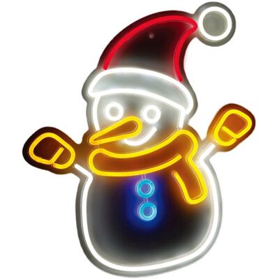 Koopman Lampa Ścienna Neon Bałwan Koopman Lampa Ścienna Neon Bałwan