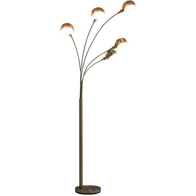 VMP Lampa stojąca, 200 cm, 5 x E14, srebrna VMP Lampa stojąca, 200 cm, 5 x E14, srebrna