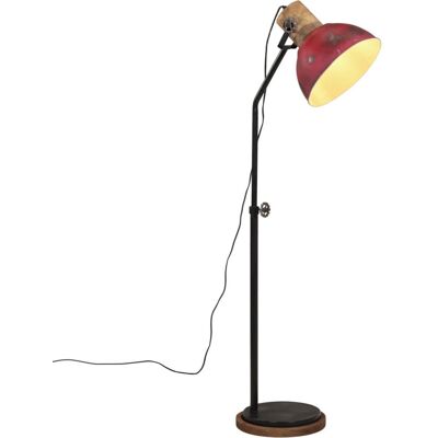 VMP Lampa Stojąca, 25 W, Postarzany Czerwony, 30x30x100-150 Cm, E27 VMP Lampa Stojąca, 25 W, Postarzany Czerwony, 30x30x100-150 Cm, E27