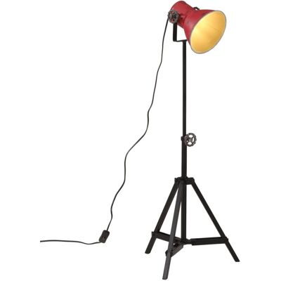 VMP Lampa stojąca, 25 W, postarzany czerwony, 35x35x65/95 cm, E27 VMP Lampa stojąca, 25 W, postarzany czerwony, 35x35x65/95 cm, E27