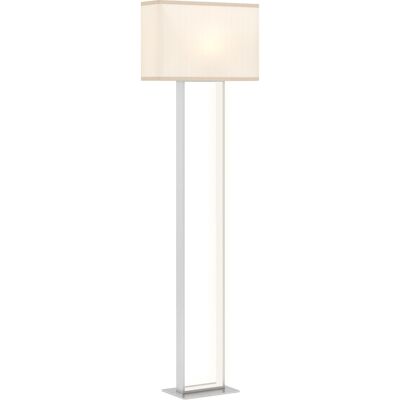 Lampa stojąca LED HOMCOM, 150 cm, ściemnialna, z lnianym kloszem i przełącznikiem nożnym, nowoczesna, minimalistyczna, wysoka lampka nocna z metalow.. Lampa stojąca LED HOMCOM, 150 cm, ściemnialna, z lnianym kloszem i przełącznikiem nożnym, nowoczesna, minimalistyczna, wysoka lampka nocna z metalow..