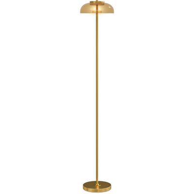 Lampa stojąca LED HOMCOM do salonu, lampa podłogowa z ciepłym światłem 3000 K, lampa stojąca z przełącznikiem nożnym do salonu i sypialni, żarówka n.. Lampa stojąca LED HOMCOM do salonu, lampa podłogowa z ciepłym światłem 3000 K, lampa stojąca z przełącznikiem nożnym do salonu i sypialni, żarówka n..