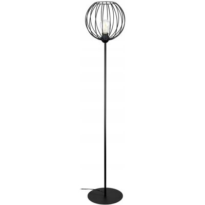LED-ONE Lampa stojąca podłogowa loft na led E27 stała prosta z kloszem drut 100cm LED-ONE Lampa stojąca podłogowa loft na led E27 stała prosta z kloszem drut 100cm