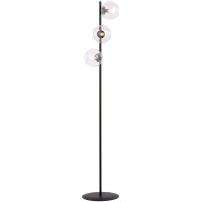 Lampa stojąca podłogowa ROSSI LP3 TRANSPARENT Emibig 877/LP3 Lampa stojąca podłogowa ROSSI LP3 TRANSPARENT Emibig 877/LP3