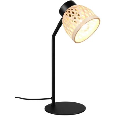 Inny producent Lampa stojąca stołowa Laurent R56091032 RL 1x10W E14 Metal/Bambus Inny producent Lampa stojąca stołowa Laurent R56091032 RL 1x10W E14 Metal/Bambus