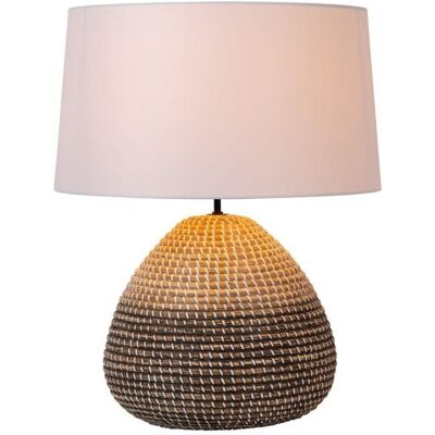 Lucide MADUKA - Lampa stołowa - Naturalna - Ø 45 cm - E27 Lucide MADUKA - Lampa stołowa - Naturalna - Ø 45 cm - E27