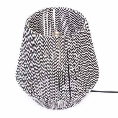 Ledigo Lampa Stojąca Strunowa Pleciona Boho Zebra Ledigo Lampa Stojąca Strunowa Pleciona Boho Zebra