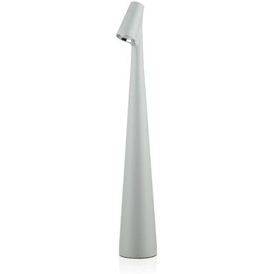 Interlook Lampa stołowa 33,5cm Bezprzewodowa lampka nocna z wbudowanym akumulatorem Lampka z dotykowym sterowaniem HMS-355-GREY Interlook Lampa stołowa 33,5cm Bezprzewodowa lampka nocna z wbudowanym akumulatorem Lampka z dotykowym sterowaniem HMS-355-GREY