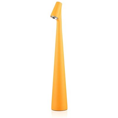 Interlook Lampa stołowa 33,5cm Bezprzewodowa lampka nocna z wbudowanym akumulatorem Lampka z dotykowym sterowaniem HMS-355-ORANGE Interlook Lampa stołowa 33,5cm Bezprzewodowa lampka nocna z wbudowanym akumulatorem Lampka z dotykowym sterowaniem HMS-355-ORANGE