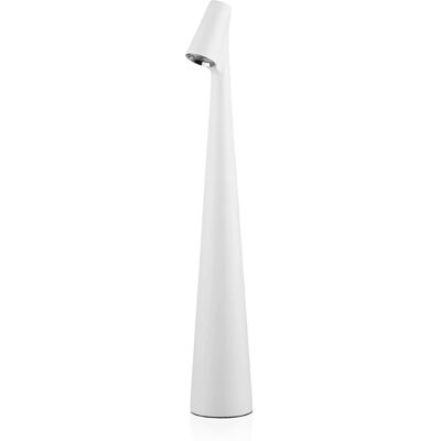 Interlook Lampa stołowa 33,5cm Bezprzewodowa lampka nocna z wbudowanym akumulatorem Lampka z dotykowym sterowaniem HMS-355-WHITE Interlook Lampa stołowa 33,5cm Bezprzewodowa lampka nocna z wbudowanym akumulatorem Lampka z dotykowym sterowaniem HMS-355-WHITE