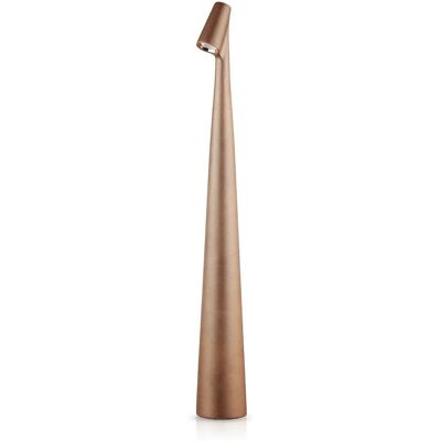 Interlook Lampa stołowa 43cm Bezprzewodowa lampka nocna z wbudowanym akumulatorem Lampka z dotykowym sterowaniem HMS-455-BROWN Interlook Lampa stołowa 43cm Bezprzewodowa lampka nocna z wbudowanym akumulatorem Lampka z dotykowym sterowaniem HMS-455-BROWN