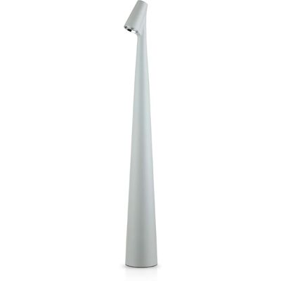 Interlook Lampa stołowa 43cm Bezprzewodowa lampka nocna z wbudowanym akumulatorem Lampka z dotykowym sterowaniem HMS-455-GREY Interlook Lampa stołowa 43cm Bezprzewodowa lampka nocna z wbudowanym akumulatorem Lampka z dotykowym sterowaniem HMS-455-GREY
