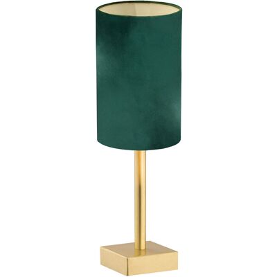 Inny producent Lampa Stołowa Abruzzo 8108 Argon 1xE14 7W Mosiądz, Zielony Inny producent Lampa Stołowa Abruzzo 8108 Argon 1xE14 7W Mosiądz, Zielony