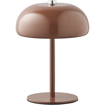 Lampa Stołowa Akumulatorowa Brązowa 13cm HOUSE NORDIC Lampa Stołowa Akumulatorowa Brązowa 13cm HOUSE NORDIC