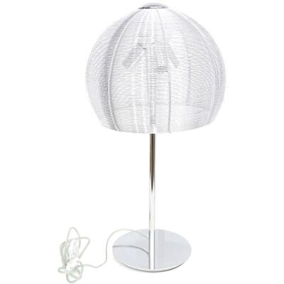 Inny producent LAMPA STOŁOWA ALICANTE CHROM ALUM SANNELI DESIGN Inny producent LAMPA STOŁOWA ALICANTE CHROM ALUM SANNELI DESIGN