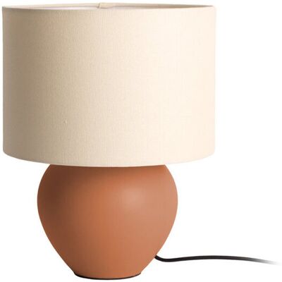 Present Time Lampa stołowa ALMA ceramiczna podstawa, Ø 25 cm Present Time Lampa stołowa ALMA ceramiczna podstawa, Ø 25 cm